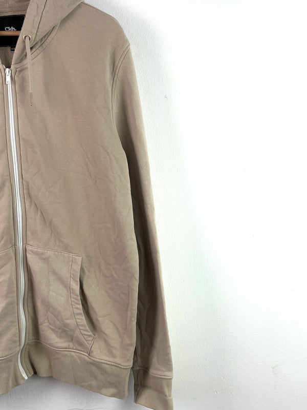 Ckh. Zip Hoodie Herren Gr. XXL Farbe beige