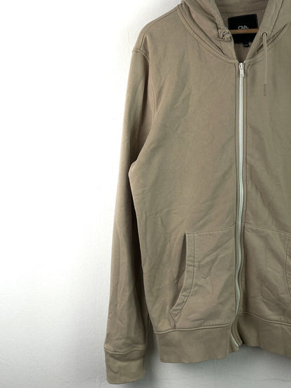 Ckh. Zip Hoodie Herren Gr. XXL Farbe beige