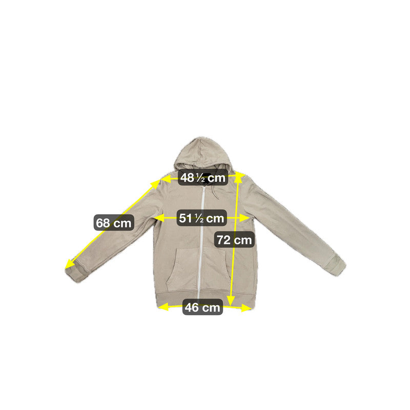 Ckh. Zip Hoodie Herren Gr. XXL Farbe beige
