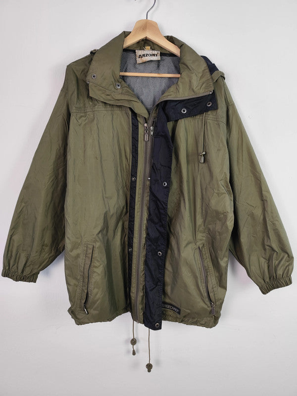 Anzoni Herren Regenjacke Gr. L Farbe grün