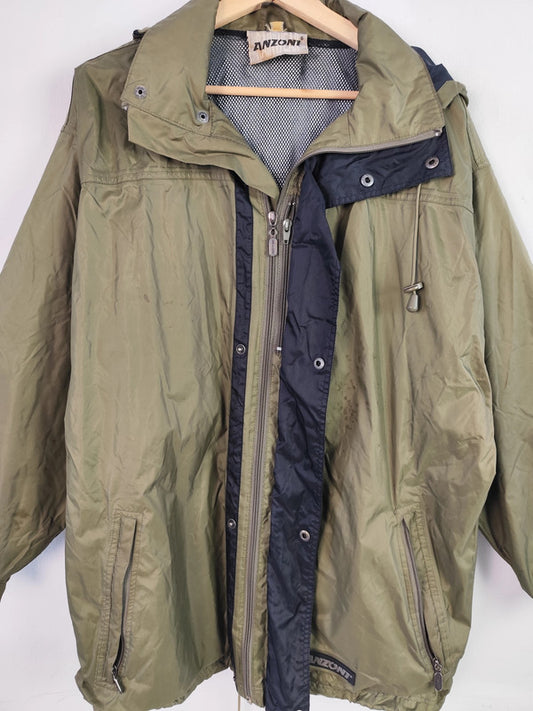 Anzoni Herren Regenjacke Gr. L Farbe grün