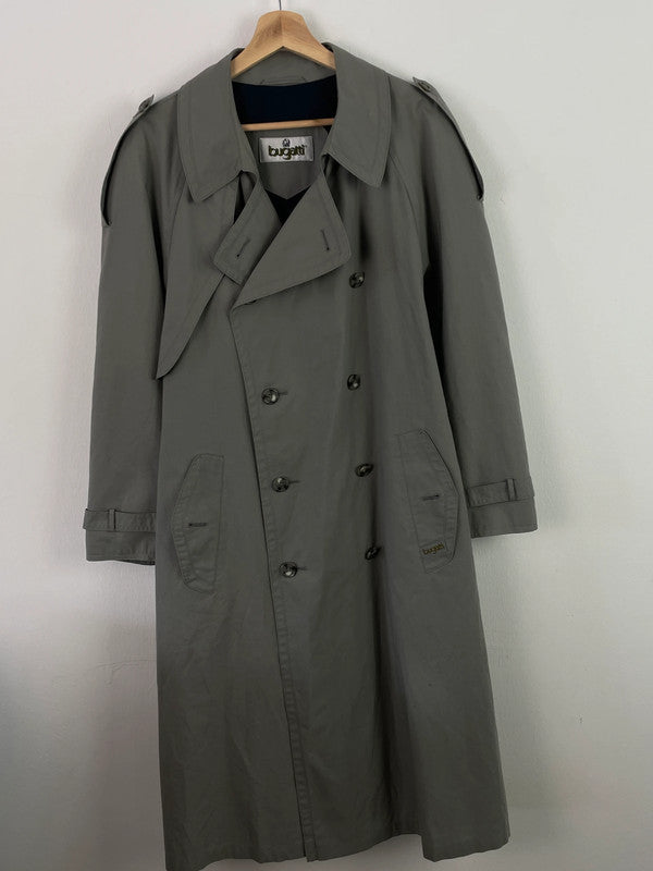 Vintage Herren Mantel Bugatti Gr L Farbe Grau
