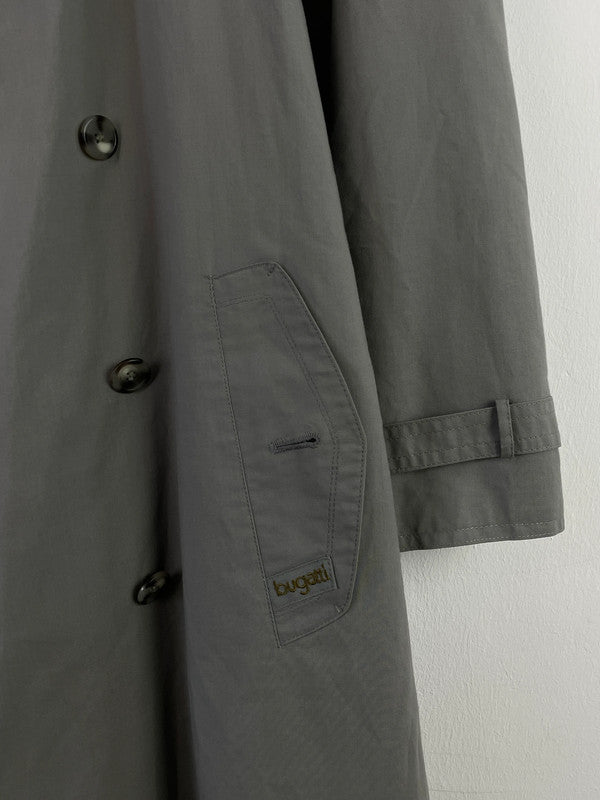 Vintage Herren Mantel Bugatti Gr L Farbe Grau