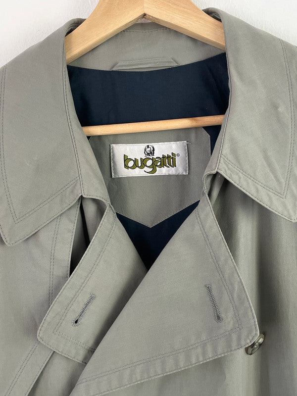 Vintage Herren Mantel Bugatti Gr L Farbe Grau