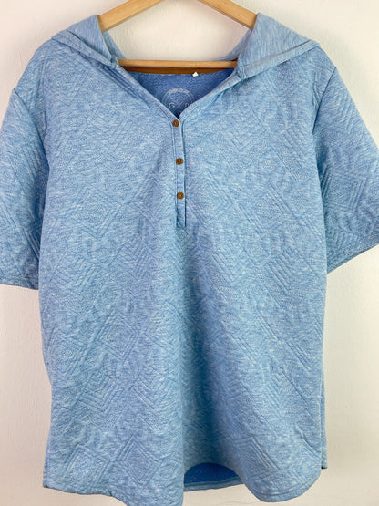 Gina T-shirt Damen Gr XXL Farbe Blau