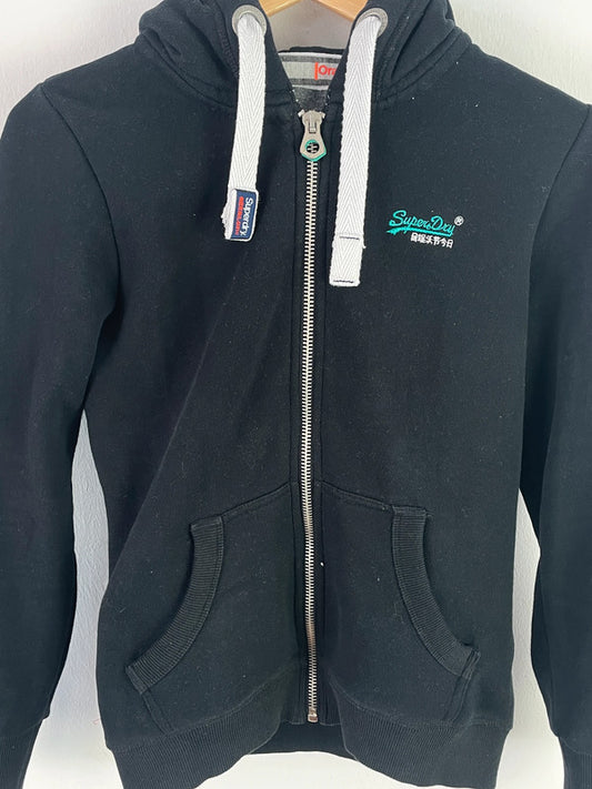 Superdry Kinder Kaputzenjacke Gr S Farbe dunkelblau