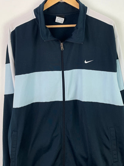 Nike Herren Strickjacke Gr.XXL Farbe blau