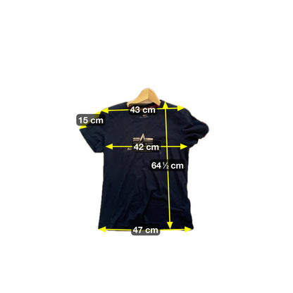 Alpha Industries Herren T-Shirt Gr. M Farbe schwarz
