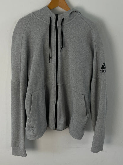 Adidas Herren Kaputzenjacke Gr. XL Farbe grau