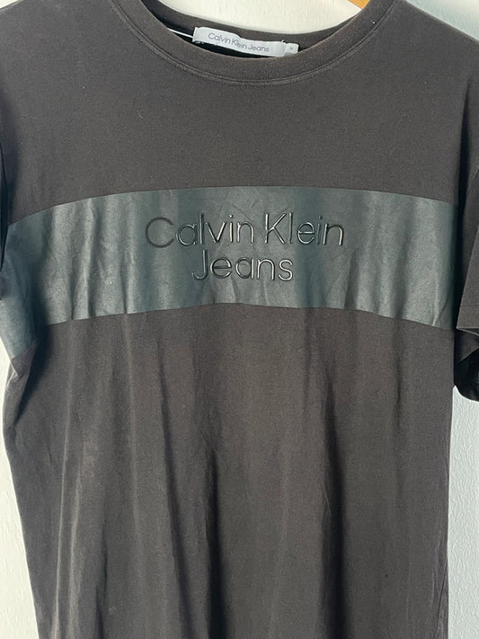 Calvin Klein Jeans Herren T-Shirt Gr. M Farbe schwarz