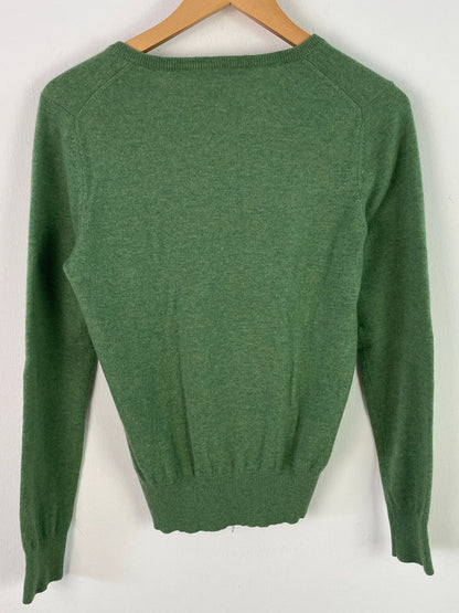 Gant Damen Pullover aus Lambswolle Gr. L Farbe Grün