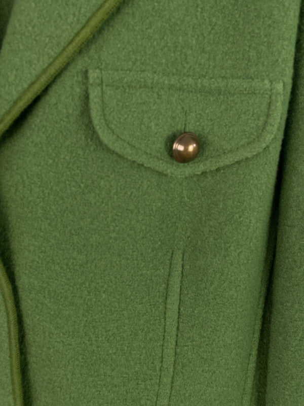 Vintage Damen Jacke aus Schurwolle Gr.44Farbe Grün