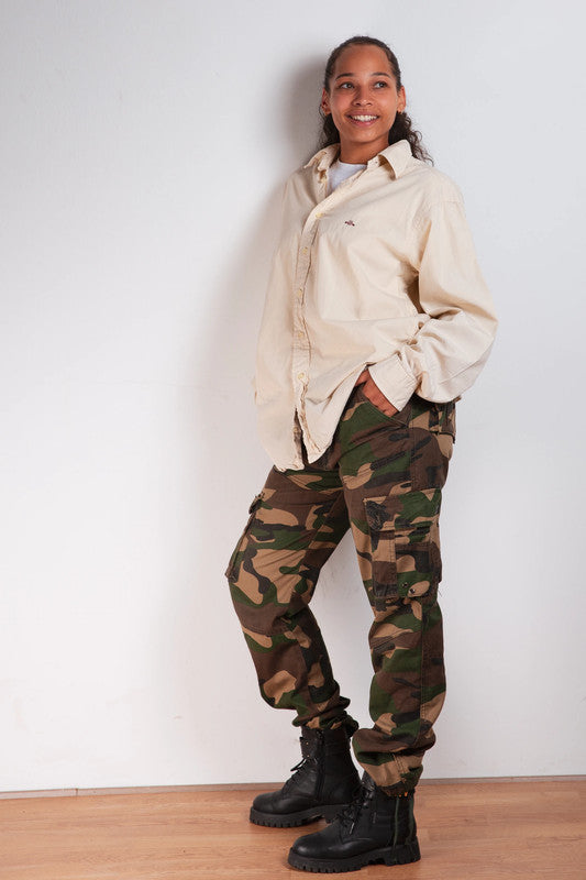 Prosper Herren Cargohose W 38 Farbe grün