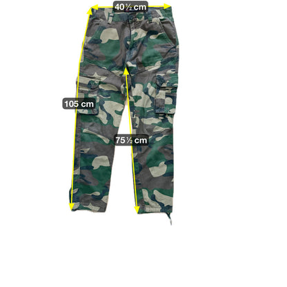 Prosper Herren Cargohose W 38 Farbe grün