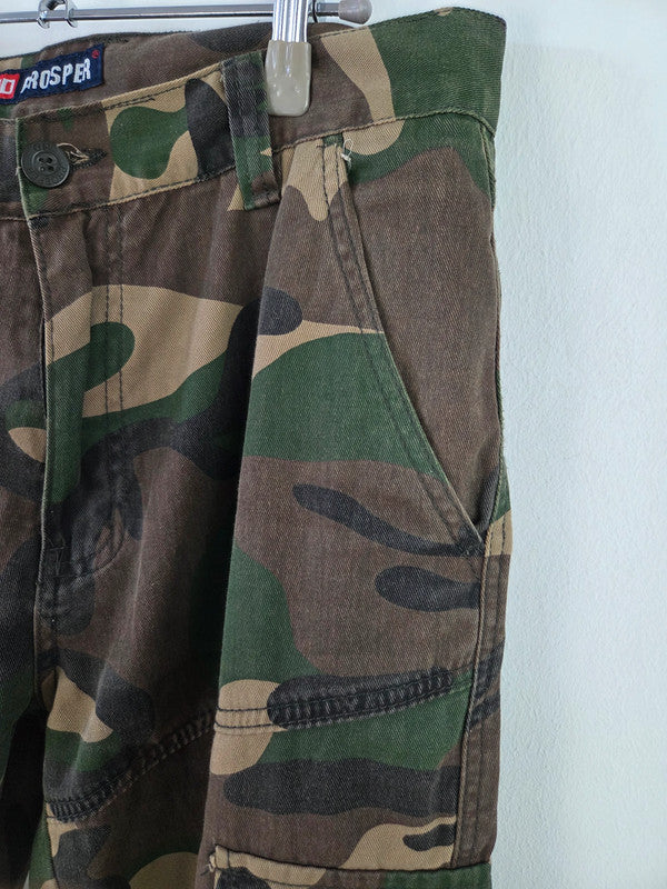 Prosper Herren Cargohose W 38 Farbe grün