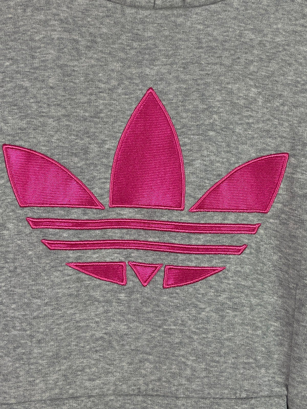 Adidas Damen PulloverGr L Farbe Grau, Pink