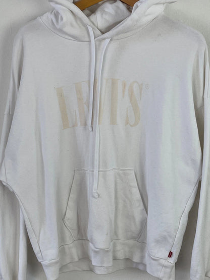 Levis Herren Pullover Gr M Farbe weiß