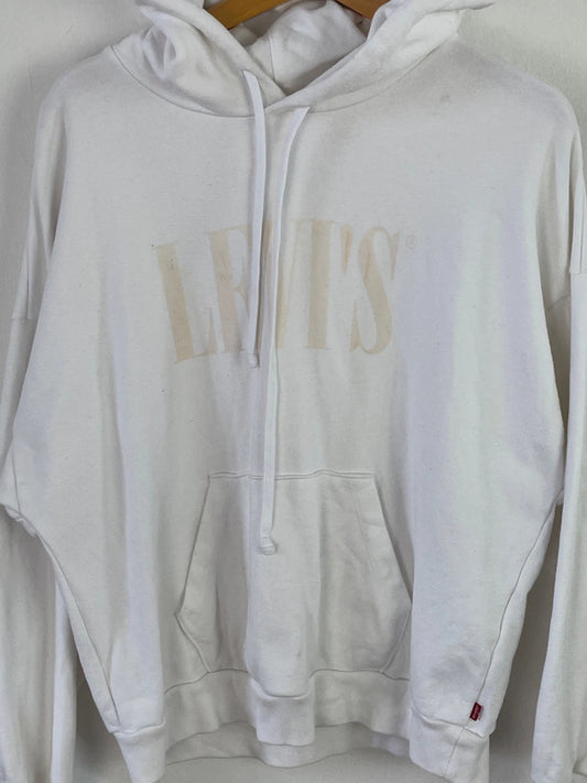 Levis Herren Pullover Gr M Farbe weiß