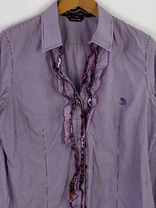 Otto Kern Damen Bluse Gr. L Farbe lila