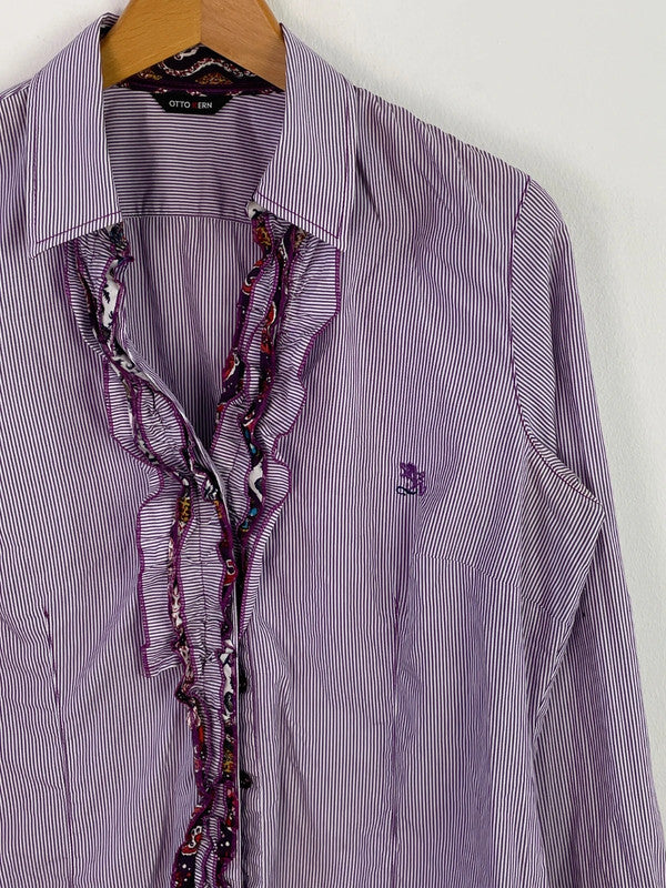 Otto Kern Damen Bluse Gr. L Farbe lila