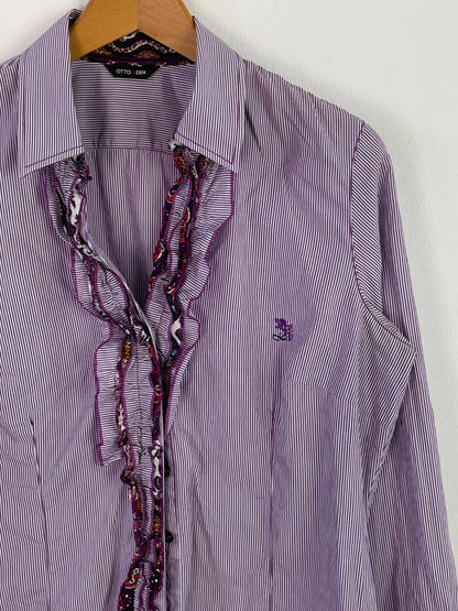 Otto Kern Damen Bluse Gr. L Farbe lila