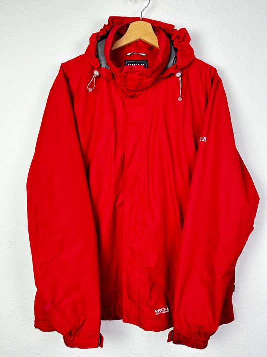 Herren Regenjacke von PRO-X elements in Größe L in rot