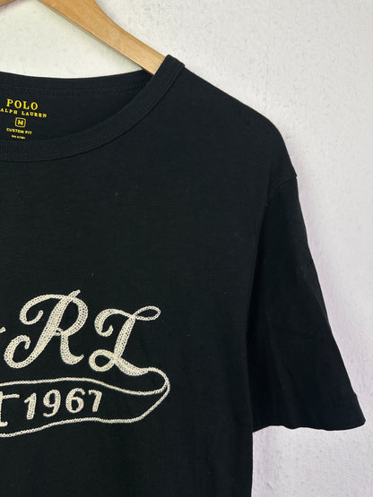 Herren T-Shirt von Polo Ralph Lauren Gr M in Schwarz