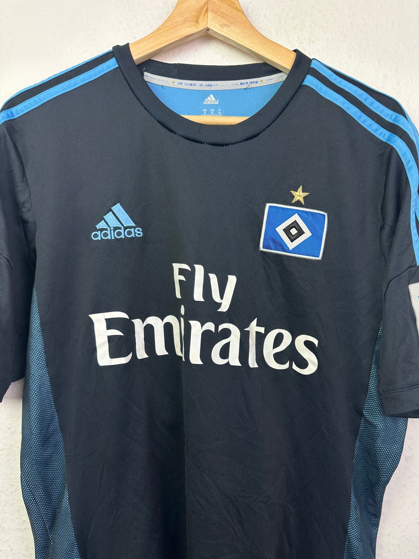 Adidas Herren HSV Trikot T-Shirts Gr L in Blau
