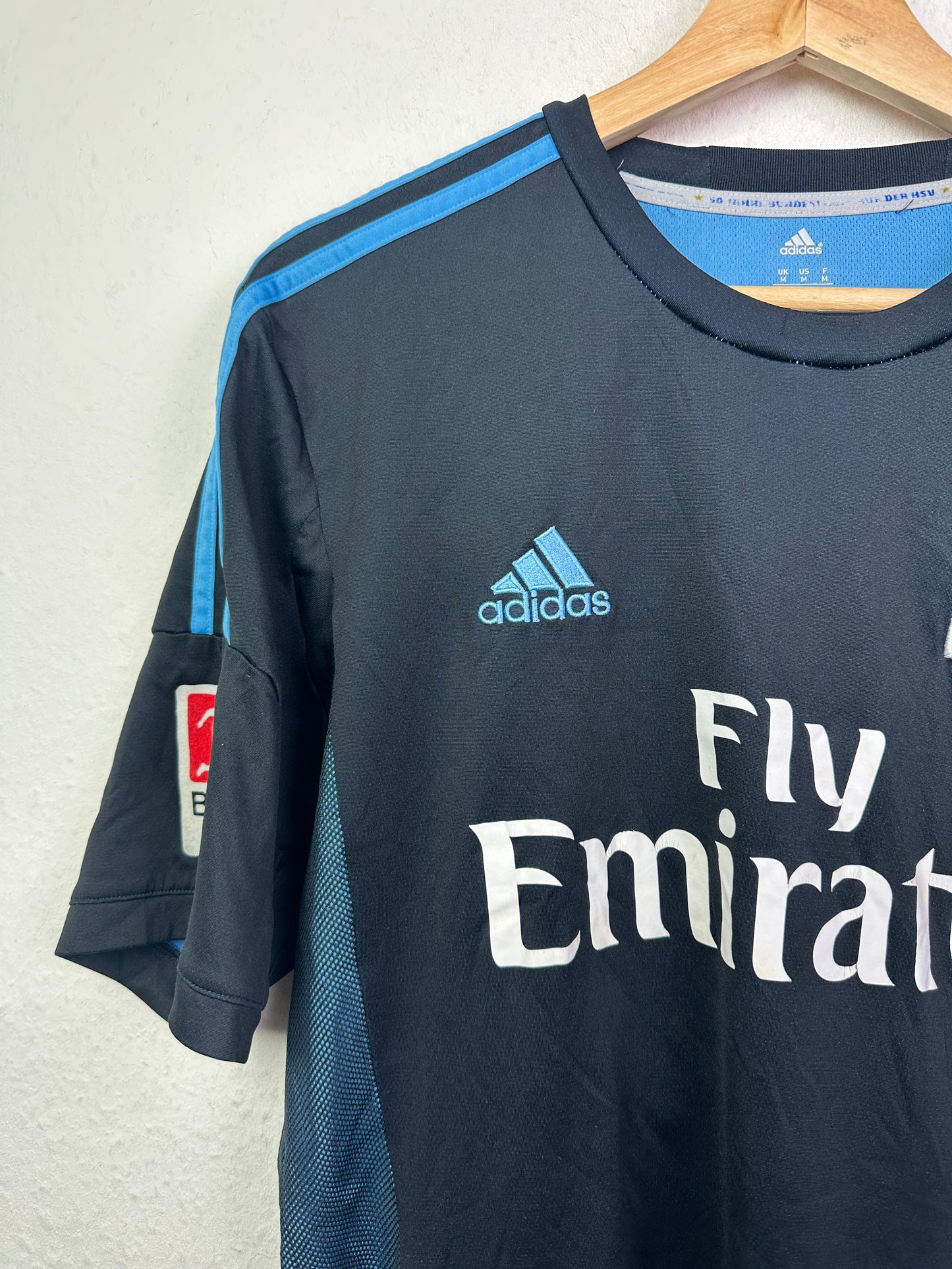 Adidas Herren HSV Trikot T-Shirts Gr L in Blau