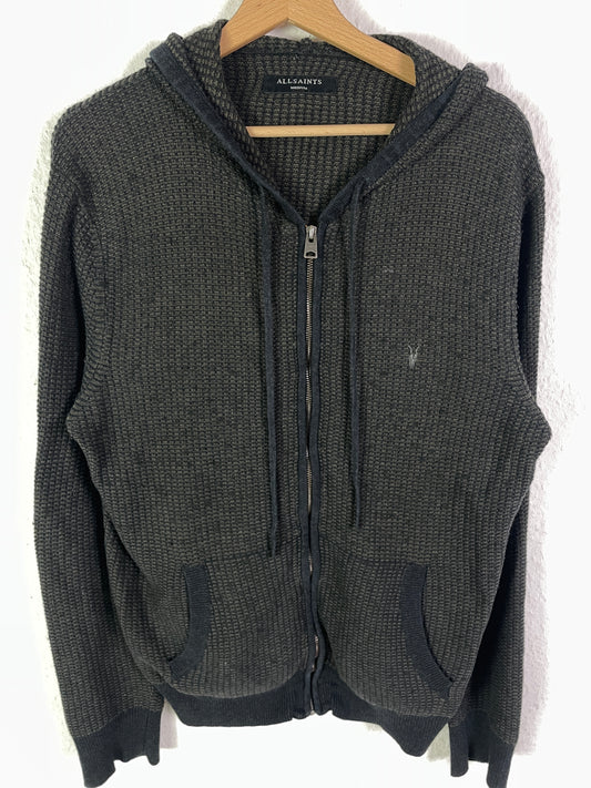 Herren Sweatjacke von Allsaints Gr M in Braun