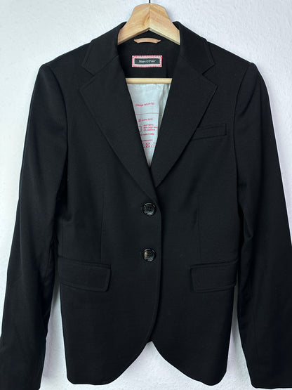 Damen Blazer Von Marc O’Polo Gr 36 Schwarz