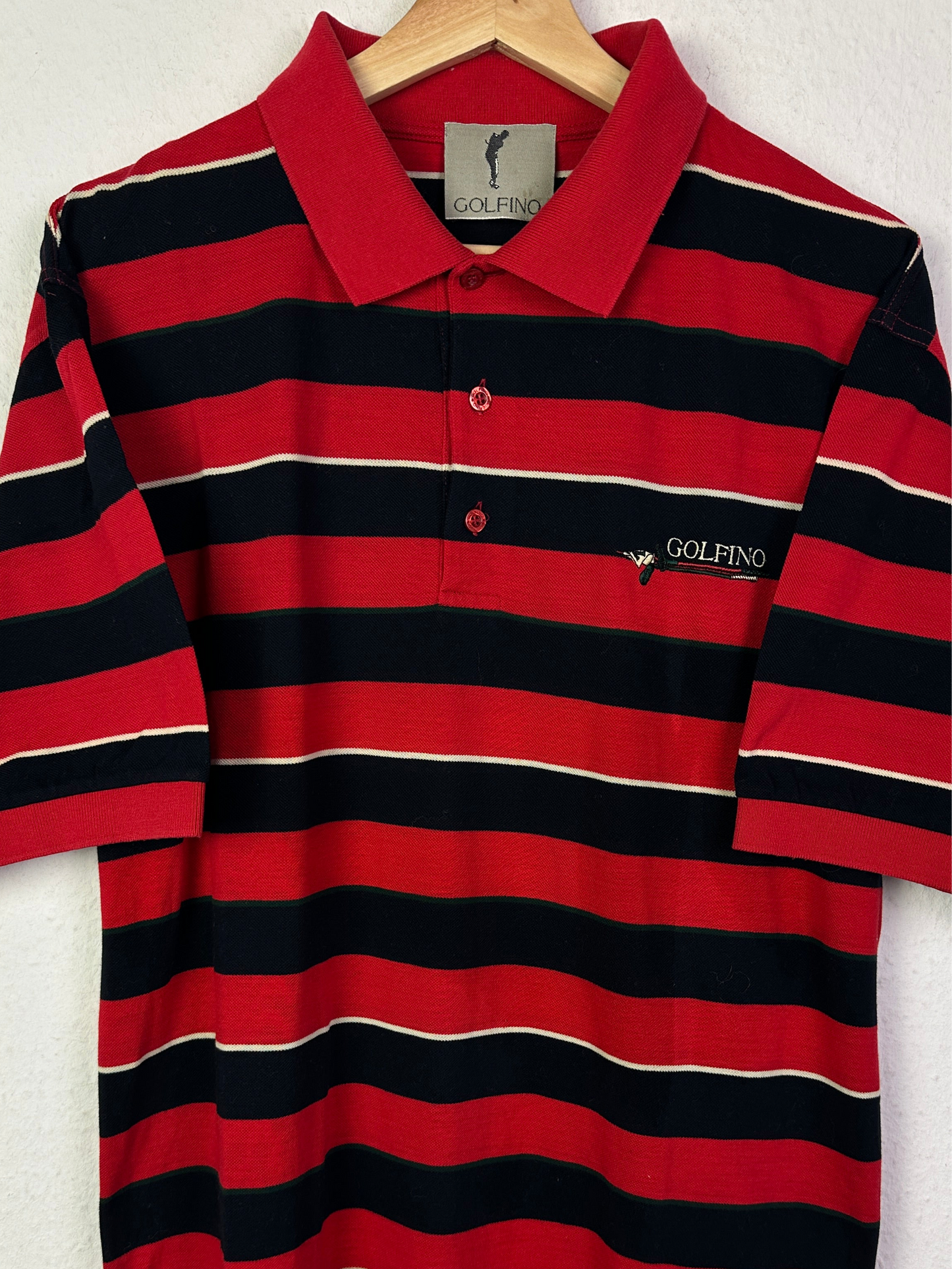 Herren T-Shirt Golfino Gr L Bunt