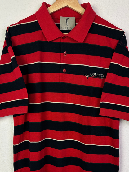 Herren T-Shirt Golfino Gr L Bunt