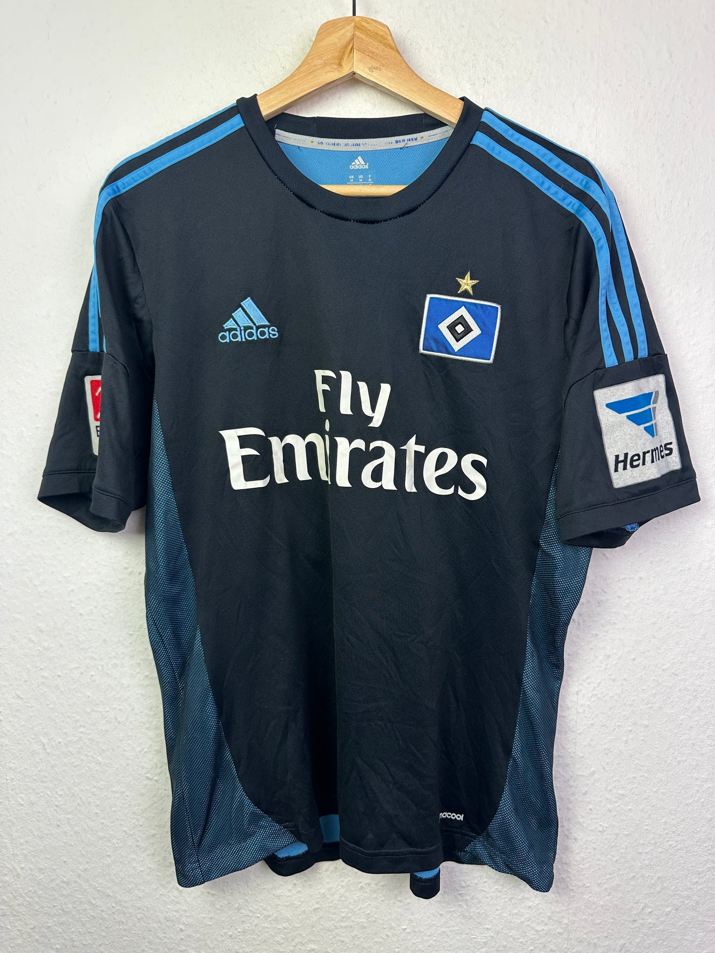 Adidas Herren HSV Trikot T-Shirts Gr L in Blau