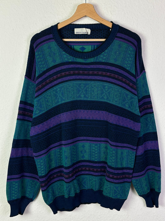 Damen Pullover Umberto Bilancioni Gr 50 Farbe Bunt