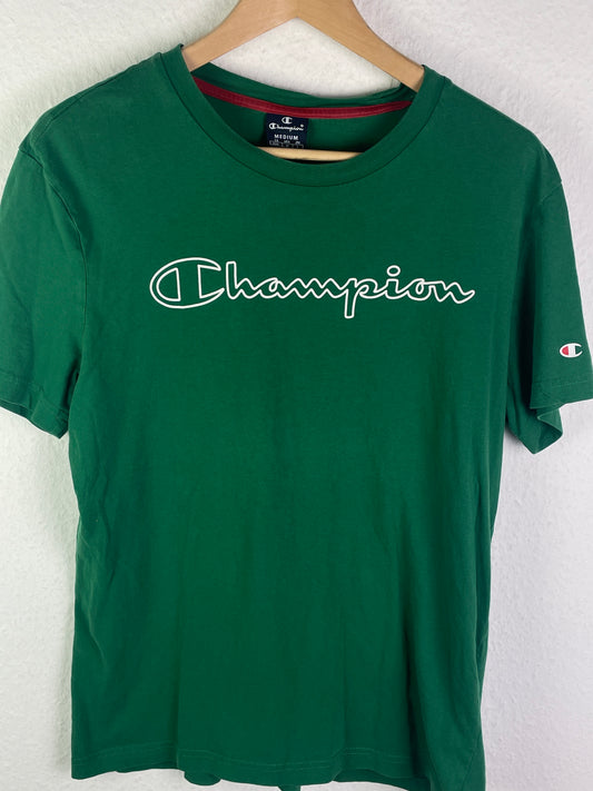 Herren T-Shirt von Champion, Größe M in der Farbe grün, Sehr guter Zustand