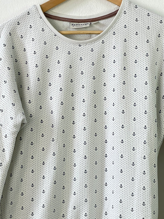 Naketano Damen Pullover Gr. S Farbe weiss