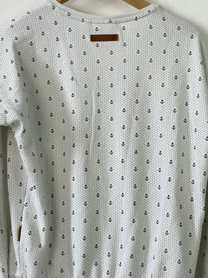 Naketano Damen Pullover Gr. S Farbe weiss