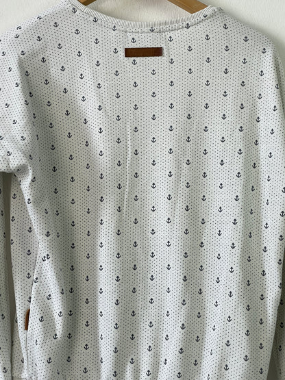 Naketano Damen Pullover Gr. S Farbe weiss