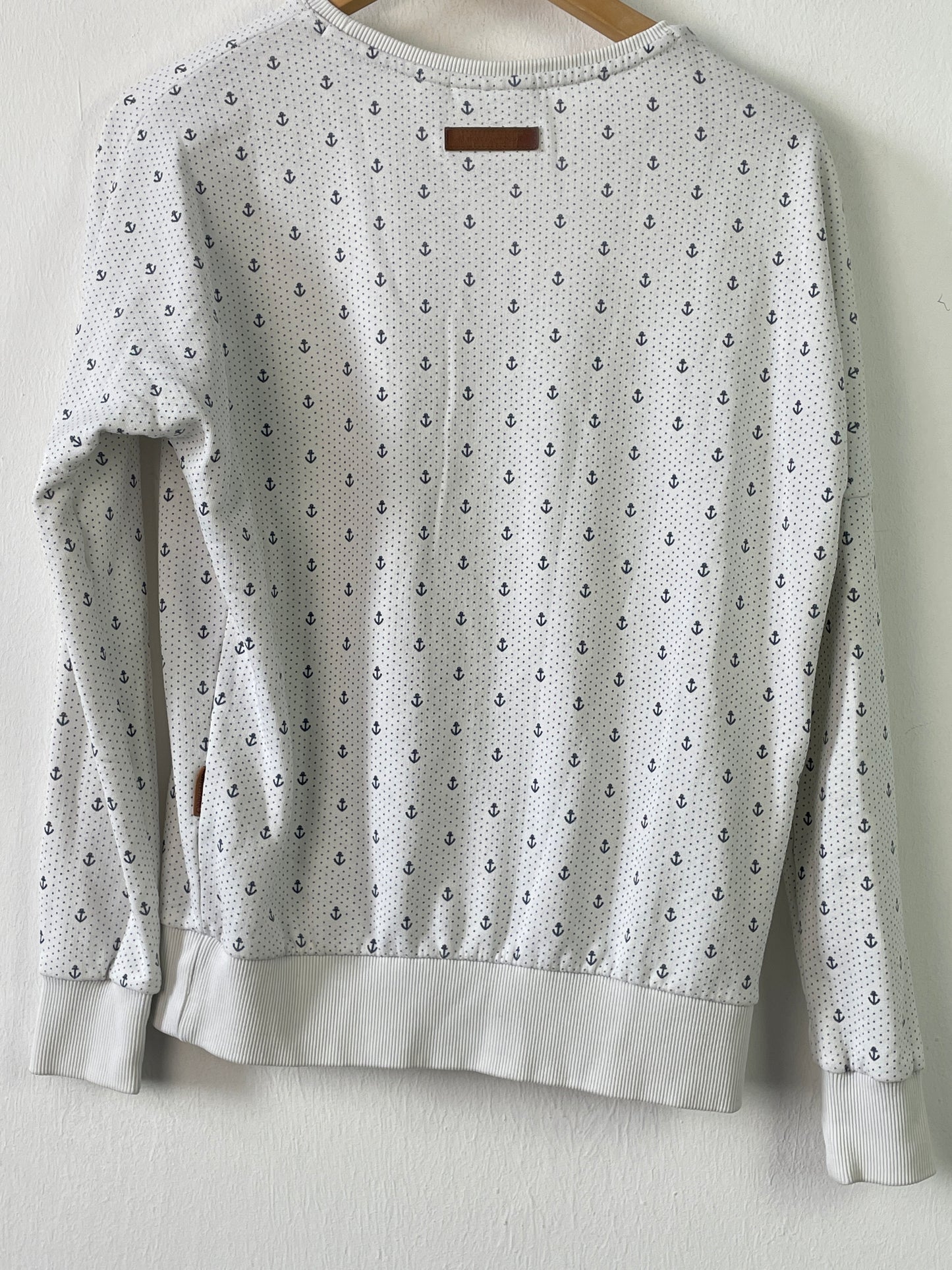 Naketano Damen Pullover Gr. S Farbe weiss