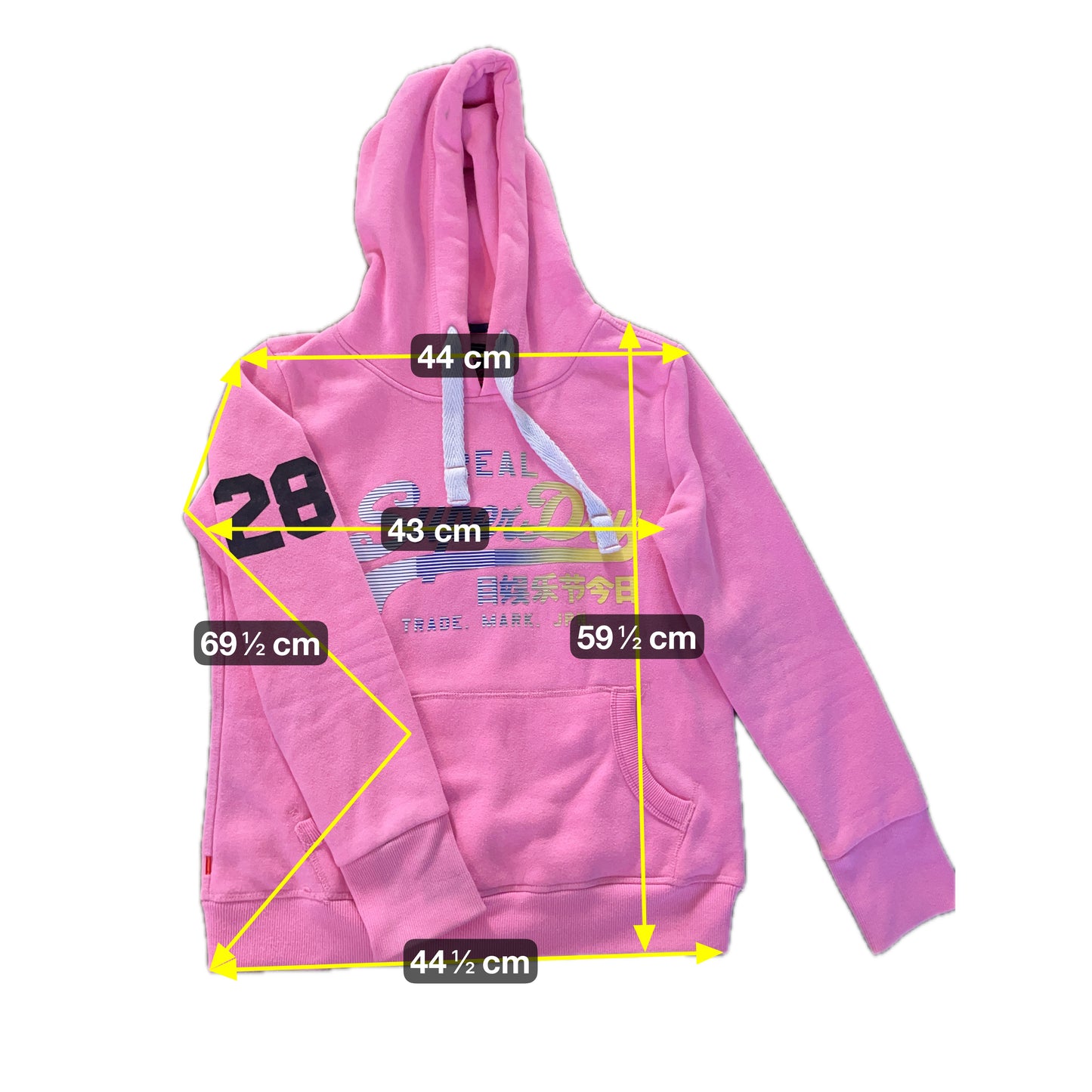 Superdry Damen Pullover Gr. L Farbe pink