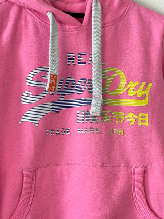 Superdry Damen Pullover Gr. L Farbe pink