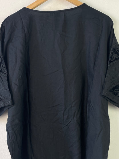 DW Shop Damen T-Shirt Gr. XL Farbe schwarz