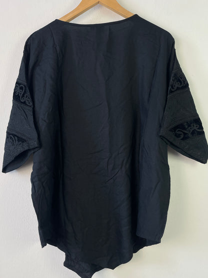 DW Shop Damen T-Shirt Gr. XL Farbe schwarz