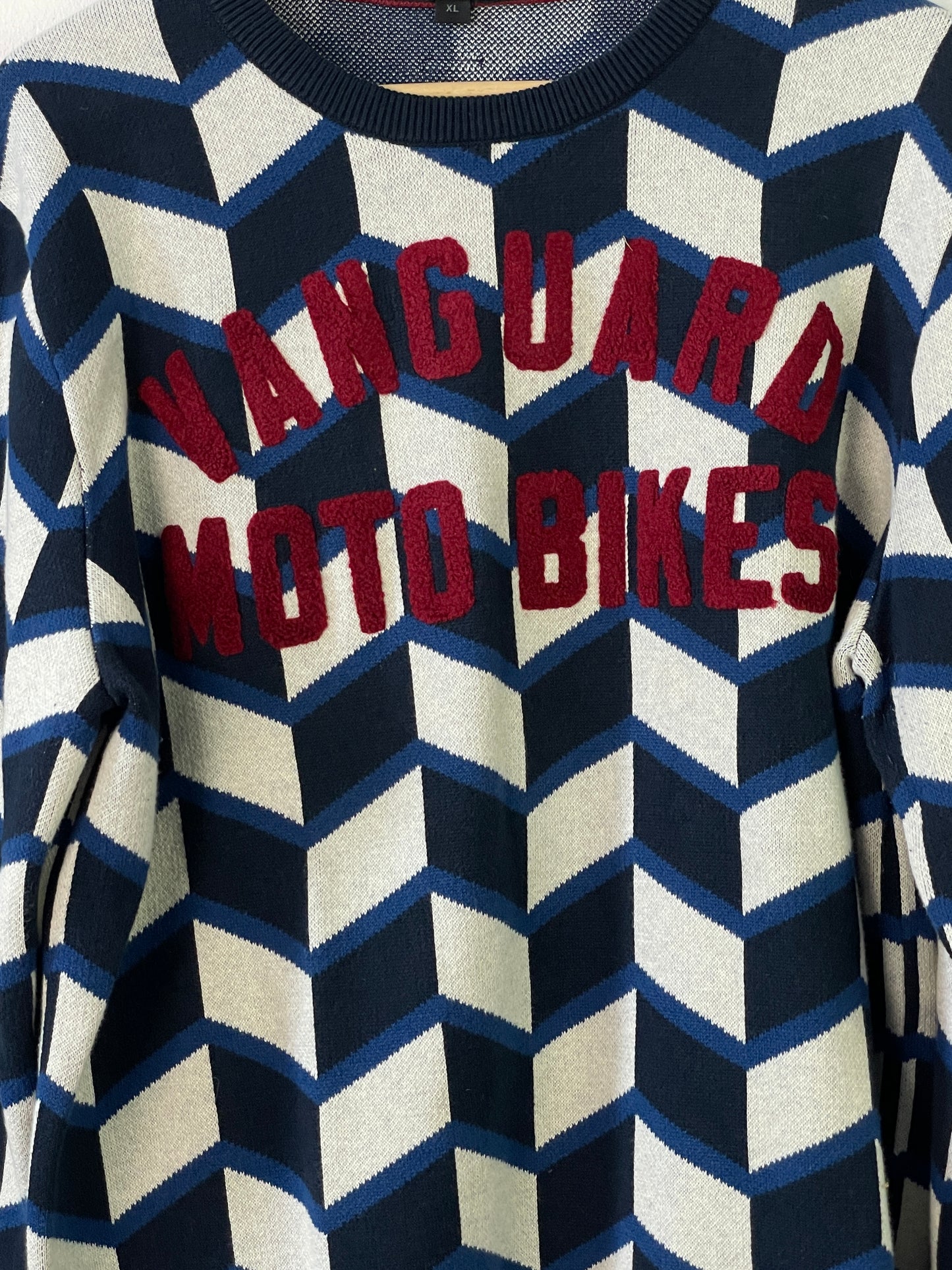 Vanguard Herren Pullover Gr. XL Farbe schwarz weiss