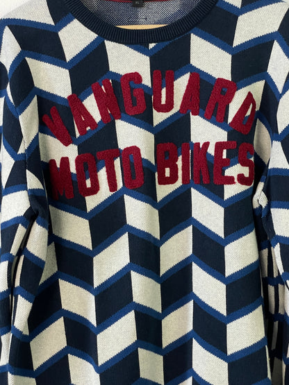 Vanguard Herren Pullover Gr. XL Farbe schwarz weiss