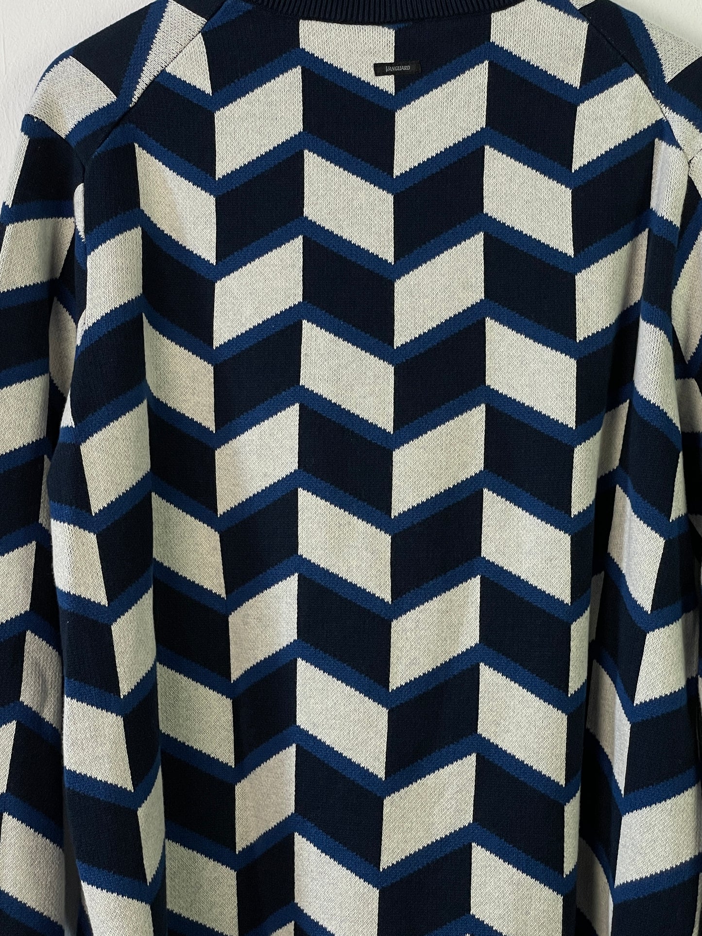 Vanguard Herren Pullover Gr. XL Farbe schwarz weiss