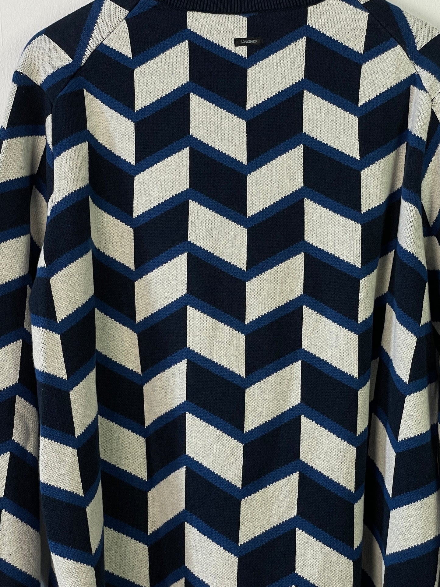 Vanguard Herren Pullover Gr. XL Farbe schwarz weiss