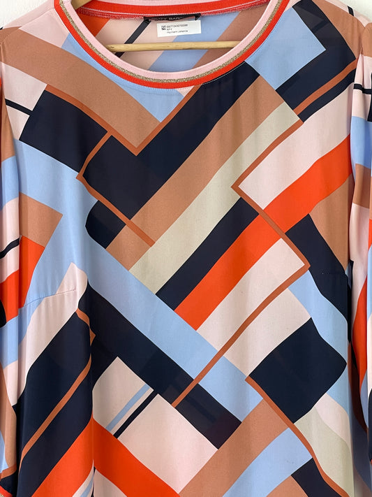 Betty Barclay Damen T-Shirt Gr. XL Farbe bunt