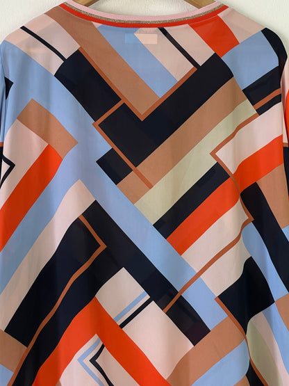 Betty Barclay Damen T-Shirt Gr. XL Farbe bunt